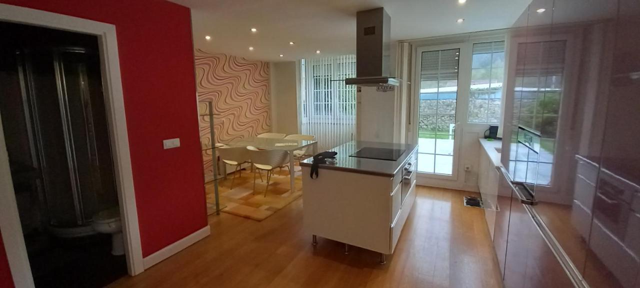Chalet Con Piscina, Sauna Y Jacuzzi Cerca Del Mar A Media Hora De Bilbao Y Santander El Puente  ภายนอก รูปภาพ